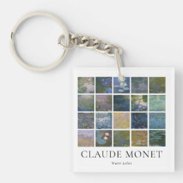 Claude Monet Water Lilies Schlüsselanhänger