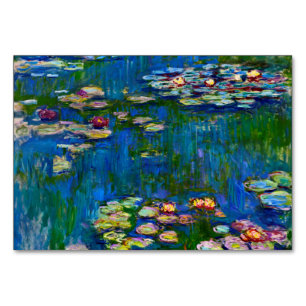 Claude Monet - Water Lilies Tischnummer