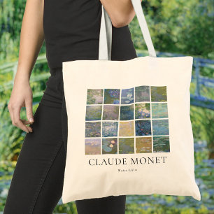 Claude Monet Water Lilies Tragetasche