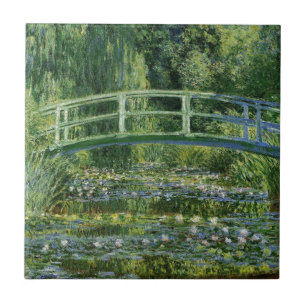 Claude Monet Water Lilies und Japanische Brücke Fliese