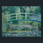 Claude Monet - Water Lilies und Japanische Brücke Fotodruck<br><div class="desc">Water Lilies und japanische Brücke von Claude Monet, 1899. Claude Monet war Gründer der französischen Impressionistischen Malerei und der beständigste und produktivste Praktizierende der Philosophie der Bewegung, seine Wahrnehmungen vor der Natur zu äußern, vor allem, wie sie auf Landschaftsmalerei in der Luft angewandt werden. Der Begriff "Impressionismus" leitet sich aus...</div>