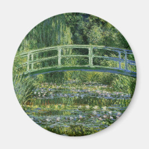 Claude Monet Water Lilies und Japanische Brücke Magnet