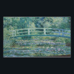 Claude Monet - Water Lilies und Japanische Brücke Rechteckiger Aufkleber<br><div class="desc">Water Lilies und japanische Brücke von Claude Monet, 1899. Claude Monet war Gründer der französischen Impressionistischen Malerei und der beständigste und produktivste Praktizierende der Philosophie der Bewegung, seine Wahrnehmungen vor der Natur zu äußern, vor allem, wie sie auf Landschaftsmalerei in der Luft angewandt werden. Der Begriff "Impressionismus" leitet sich aus...</div>