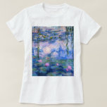 Claude Monet Water Lilies Vintage BlumenHD Art T-Shirt<br><div class="desc">Claude Monet Water Lilies Vintag floral HD Art T - Shirt.
Water Lilies Gemälde von Claude Monet. Gemalt zwischen 1916 und 1919.</div>