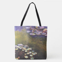 Claude Monet, Water Lilies, zu Grün und Lila