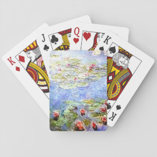 Claude Monet Water Lillies Playing Cards Spielkarten