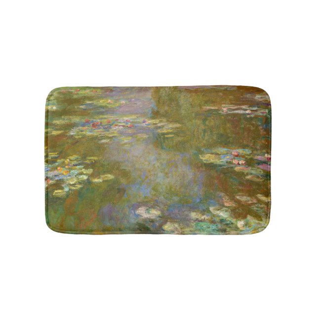 Claude Monet - Water Lily Pond 1917 Badematte (Vorderseite)