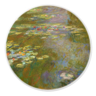 Claude Monet - Water Lily Pond 1917 Keramikknauf