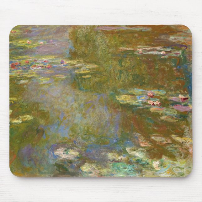 Claude Monet - Water Lily Pond 1917 Mousepad (Vorne)