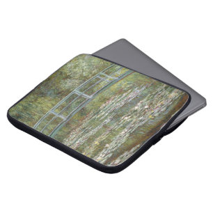 Claude Monet Water Lily Pond (Japanische Brücke) Laptopschutzhülle