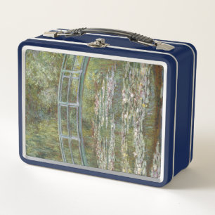 Claude Monet Water Lily Pond (Japanische Brücke) Metall Brotdose