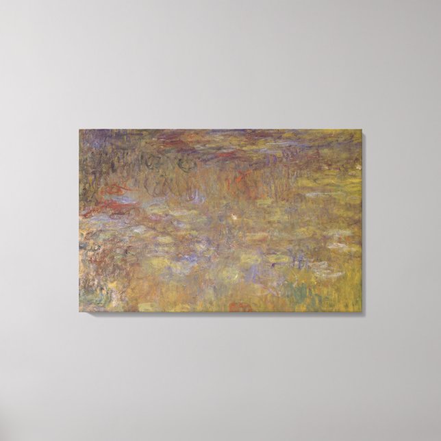 Claude Monet | Water-Lily Pond Leinwanddruck (Vorderseite)