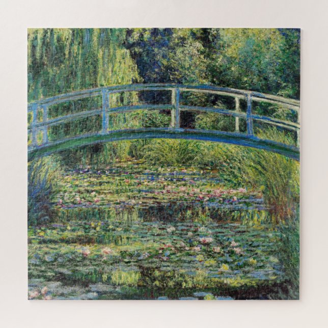 Claude Monet - Water Lily Pond und japanische Brüc (Horizontal)