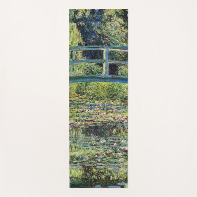 Claude Monet - Water Lily Pond und japanische Brüc Yogamatte (Vorderseite)