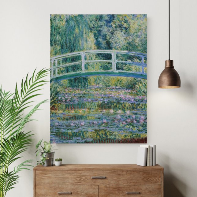 Claude Monet Waterlilies and Japanese Bridge Poster (Von Creator hochgeladen)