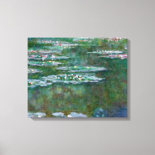 Claude Monet Waterlillies - digital verbessert Leinwanddruck