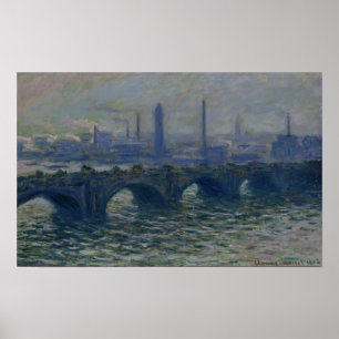 Claude Monet Waterloo Bridge, 1902 Poster