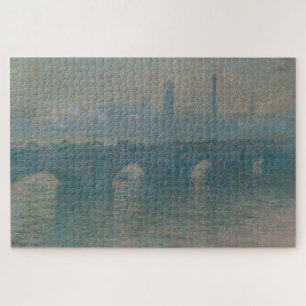 Claude Monet – Waterloo Bridge, graues Wetter