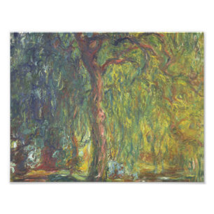 Claude Monet - weinende Weide Fotodruck