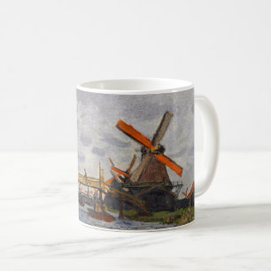 Claude Monet - Windmühlen bei Zaandam Kaffeetasse