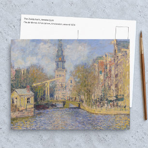 Claude Monet - Windmühlen bei Zaandam Postkarte