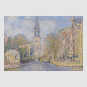 Claude Monet - Windmühlen bei Zaandam Seidenpapier