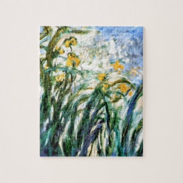 Claude Monet Yellow Irises und Malva 19
