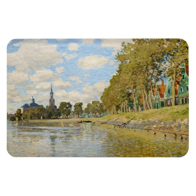 Claude Monet - Zaandam Magnet (Horizontal)