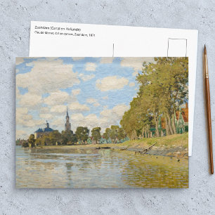 Claude Monet - Zaandam Postkarte