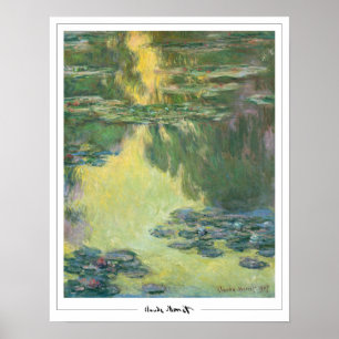 Claude Monet Zedign Art Poster #11