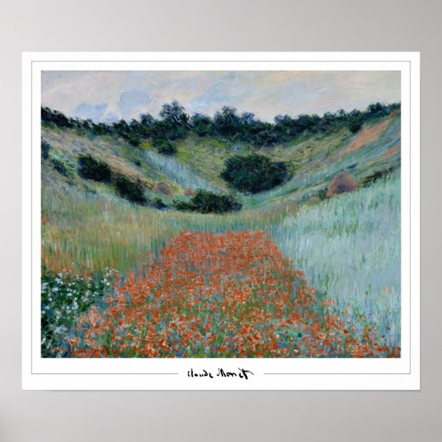 Claude Monet Zedign Art Poster #11-2 (Vorne)