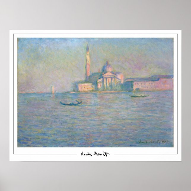 Claude Monet Zedign Art Poster #19 (Vorne)