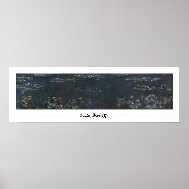 Claude Monet Zedign Art Poster #368 (Vorne)