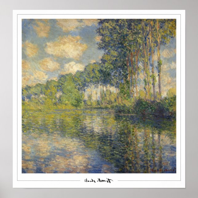 Claude Monet Zedign Art Poster #38 (Vorne)