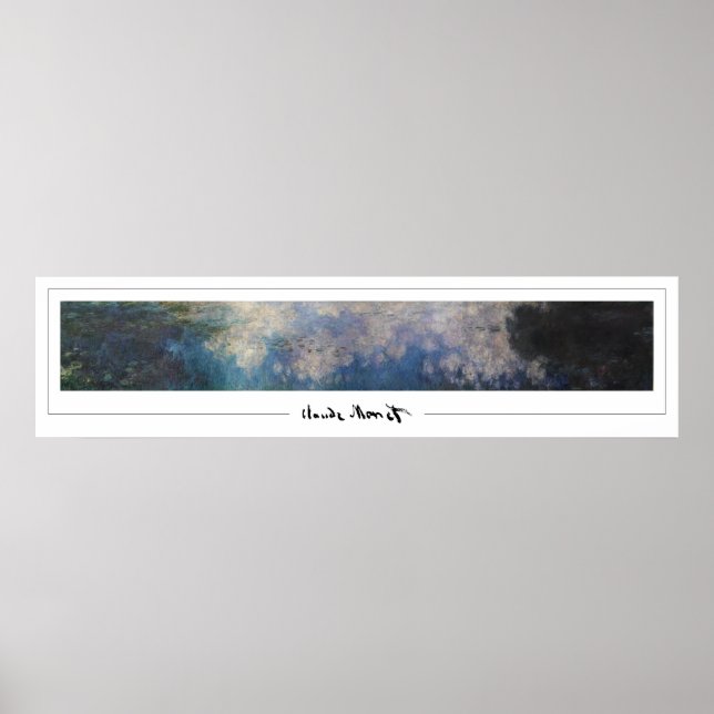 Claude Monet Zedign Art Poster #466-2 (Vorne)
