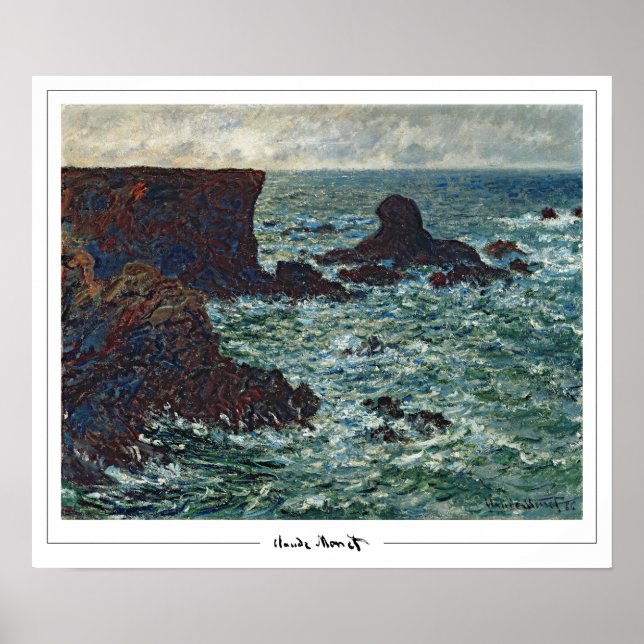 Claude Monet Zedign Art Poster #476-2 (Vorne)
