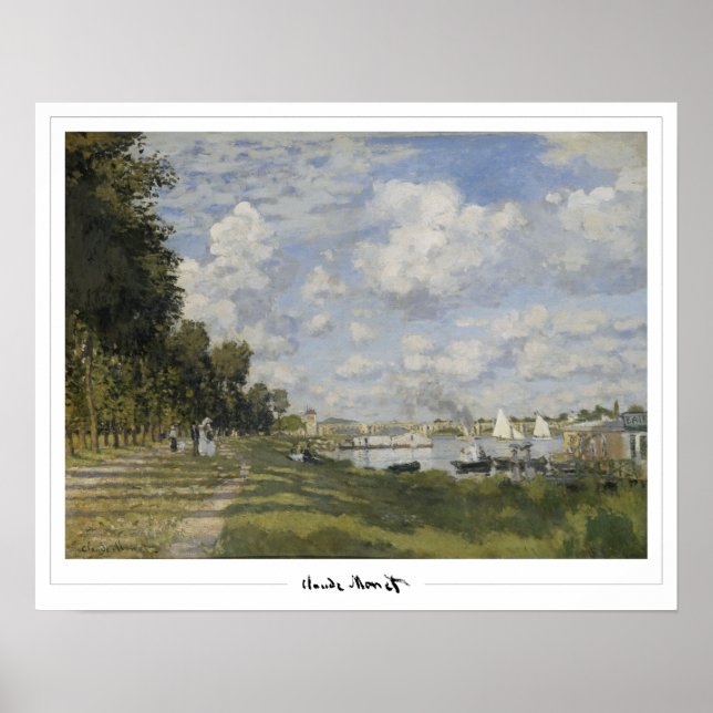 Claude Monet Zedign Art Poster #48 (Vorne)