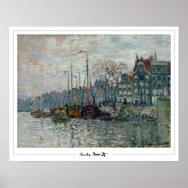Claude Monet Zedign Art Poster #50 (Vorne)