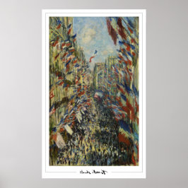 Claude Monet Zedign Art Poster #54