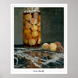 Claude Monet Zedign Kunstposter #1-2 Poster
