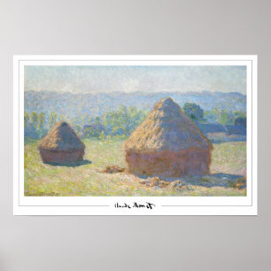 Claude Monet Zedign Kunstposter #31 Poster