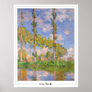 Claude Monet Zedign Kunstposter #34 Poster