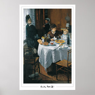 Claude Monet Zedign Kunstposter #9-2 Poster