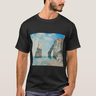Claude Monets Die Klippen von Etretat (1885) berüh T-Shirt