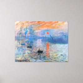 Claude Monets Eindruck, Sonnenaufgang Leinwanddruck