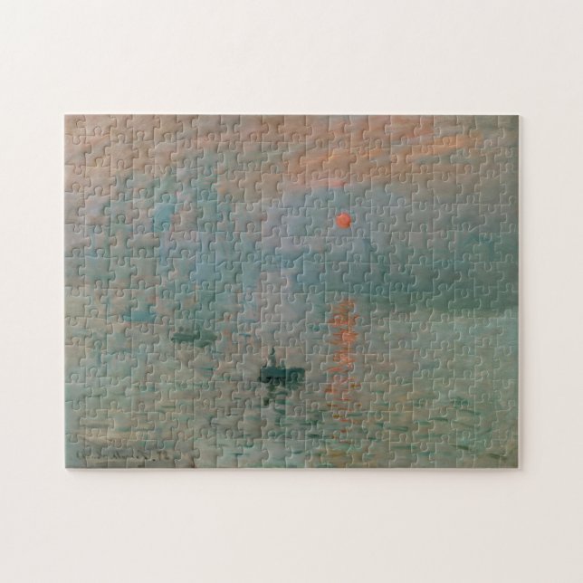 Claude Monets Eindruck Sonnenaufgang (Soleil Levan (Horizontal)