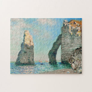 Claude Monets Étretat Cliffs