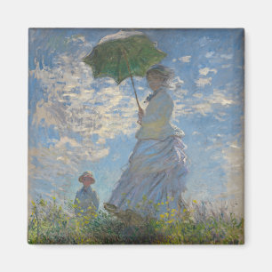 Claude Monets Frau mit Sonnenschirm (Der Spazierga Magnet