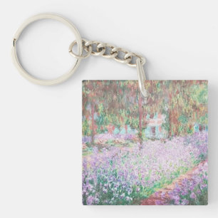 Claude Monets Garten in Giverny Acryl-Schlüsselanh Schlüsselanhänger