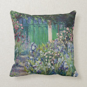 Claude Monets Haus   bezauberte den Eintritt, der Kissen